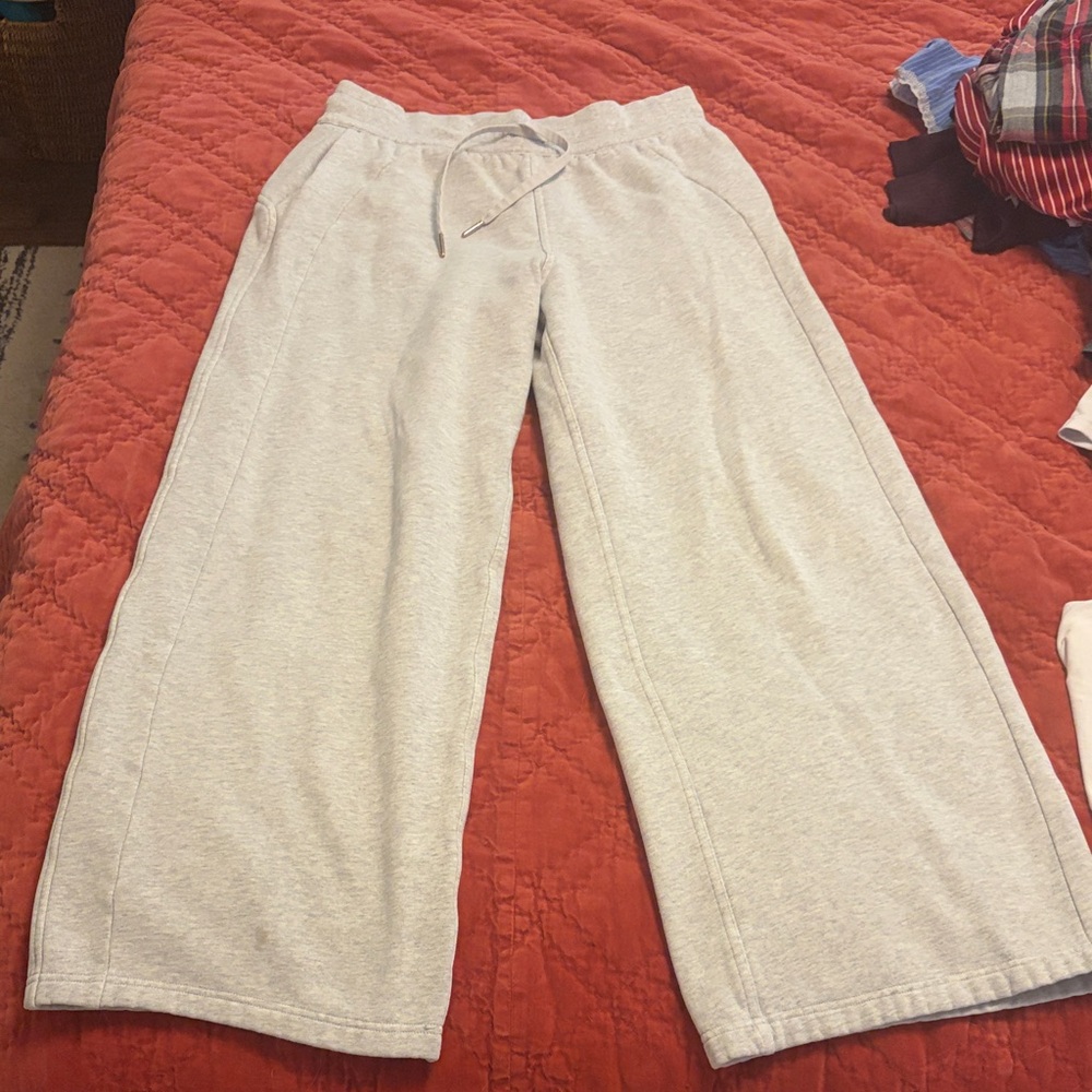Lululemon wide leg scuba sweats